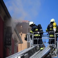 Požar stana u centru Zadra