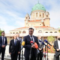 Andrej Plenković na Mirogoju