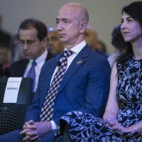 MacKenzie Scott s bivšim suprugom Jeffom Bezosom