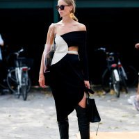 Crni komadi u ljetnim stajlinzima street style zvijezdi