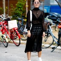 Crni komadi u ljetnim stajlinzima street style zvijezdi