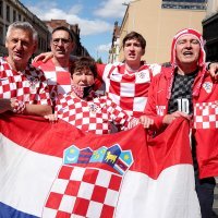 Hrvatski navijači u Glasgowu
