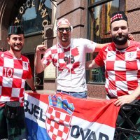 Navijači, Hrvatska-Škotska, Euro 2021., Glasgow, 22.6.2021.