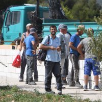 Vatrogasci kanaderi gase požar kod Šibenika