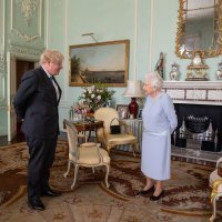 Kraljica Elizabeta i Boris Johnson