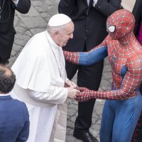 Papa Franjo i Spiderman