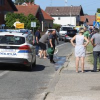 Prometna nesreća u mjestu Nedeljanec kod Varaždina