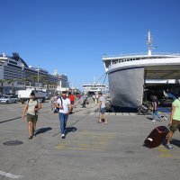 Gužva u splitskoj luci