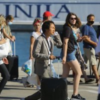 Gužva u splitskoj luci