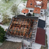 Razmjeri štete u Požegi snimljeni iz zraka