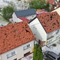 Razmjeri štete u Požegi snimljeni iz zraka