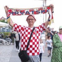 Hrvatski navijači u Kopenhagenu 26.6.2021.