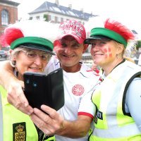 Hrvatski navijači u Kopenhagenu 26.6.2021.