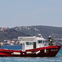 Zapalila se jahta kod Biograda