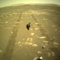 Mars površina Ingenuity 2