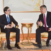 Zoran Milanović i Stevo Pendarovski