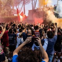 Doček Josea Mourinha u Rimu