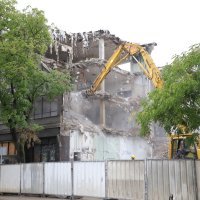 Rušenje zgrada Kamenskog u Zagrebu