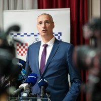 Brifing splitskoga gradonačelnika Ivice Puljka