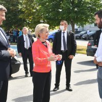 Ursula von der Leyen u Rimac automobilima
