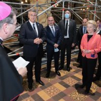 Ursula von der Leyen u društvu Plenkovića obišla Zagrebačku katedralu