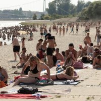 Osijek: Na omiljenom kupalištu na Dravi temperatura pijeska preko 50 stupnjeva