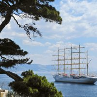 Jedrenjak Golden Horizon, izgrađen u Brodosplitu