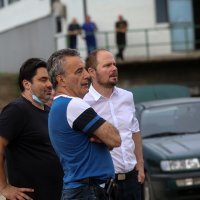 Povlačenje broda nasukanog na slapovima Save