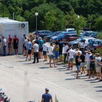 Testiranje navijača uoči utakmice Hajduk - Tobol