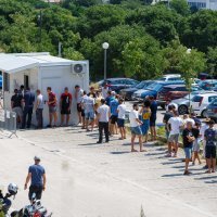 Testiranje navijača uoči utakmice Hajduk - Tobol