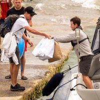 Jahta Triple seven i posada