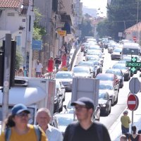 Gužva u splitskoj luci