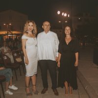 Ecija Ojdanić, gradonačelnik Drniša Josip Begonja i Ivana Menđušić