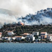 Požar u Zatoglavu kod Rogoznice
