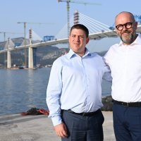 Ministar Oleg Butković i Josip Škorić, predsjednik Uprave Hrvatskih cesta