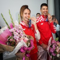 Doček olimpijske taekwondo reprezentacije