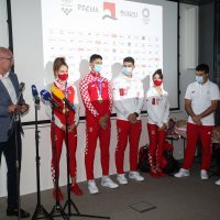 Doček olimpijske taekwondo reprezentacije