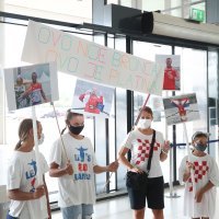 Svečani doček olimpijske veslačke i judo reprezentacije Hrvatske Sinković Martin