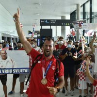 Svečani doček olimpijske veslačke i judo reprezentacije Hrvatske Sinković Martin