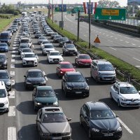 Gužva na naplatnim kućicama kod Lučkog