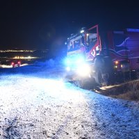 Požar po noći kod Trogira