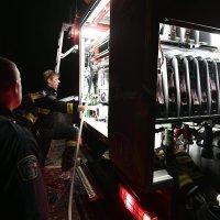 Požar po noći kod Trogira