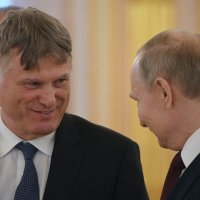 Miroslav Lazanski i Vladimir Putin