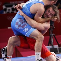 Ivan Huklek i Zurabi Datunašvili u borbi za broncu