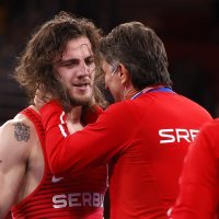 Ivan Huklek i Zurabi Datunašvili u borbi za broncu