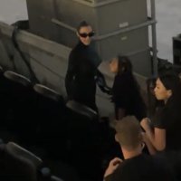 Kim Kardashian s djecom na drugom preslušavanju 'Donde'