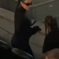 Kim Kardashian s djecom na drugom preslušavanju 'Donde'