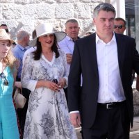 Predsjednik Zoran Milanović sa suprugom Sanjom Musić Milanović