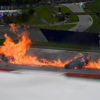 MotoGP Velika nagrada Štajerske, motociklizam, sudar, požar