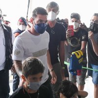 Leo Messi, doček u Parizu, 10.8.2021.